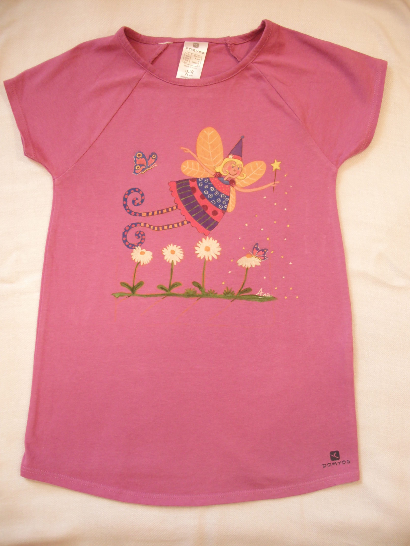 camiseta pintada